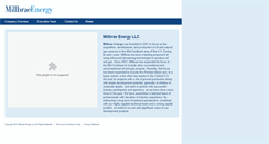 Desktop Screenshot of millbrae-energy.com